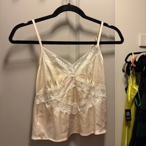 Edikted Cream Lace Top